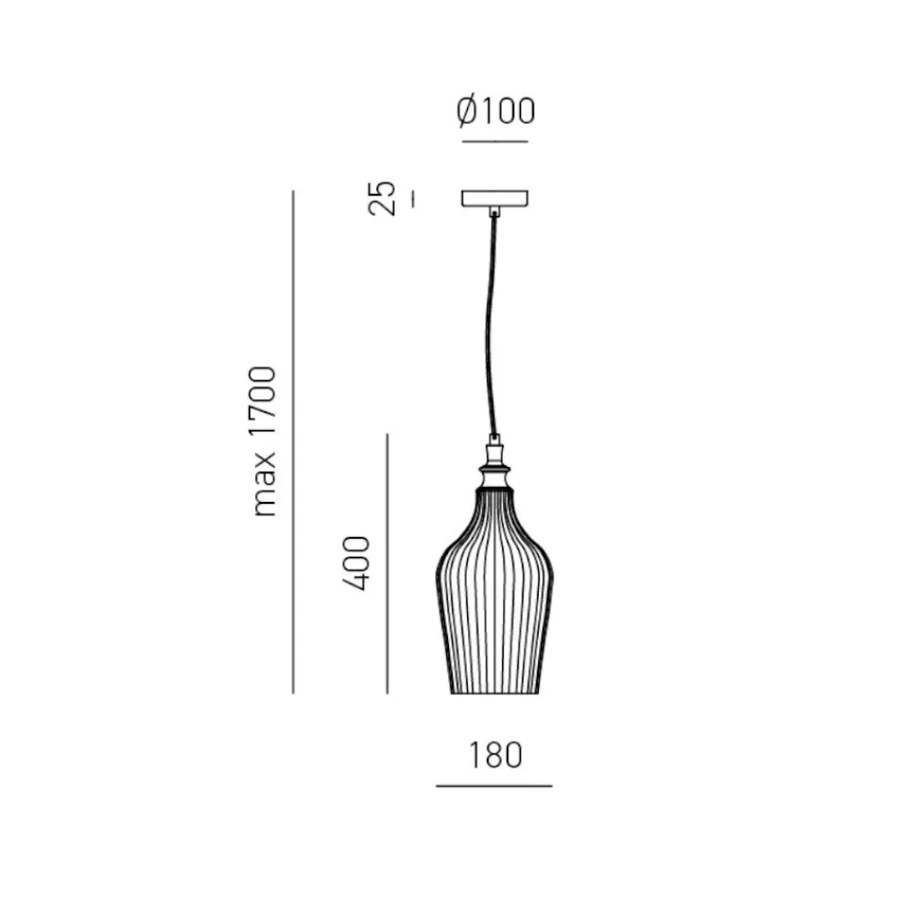 Lampade A Sospensione-Gea Luce cleofe lampada a sospensione per isola cucina