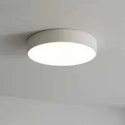 Plafoniere Moderne-Gea Luce cloe plafoniera bianca moderna led 20w 4000k