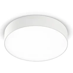Plafoniere Moderne-Gea Luce cloe plafoniera bianca moderna led 20w 4000k