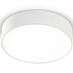 Plafoniere Moderne-Gea Luce cloe plafoniera bianca led 16w 4000k moderna tonda