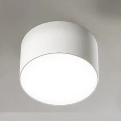 Plafoniere Moderne-Gea Luce cloe plafoniera da cucina led 12w 30000k rotonda bianca