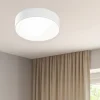 Plafoniere Moderne-Gea Luce cloe plafoniera moderna led 16w 3000k rotonda bianca