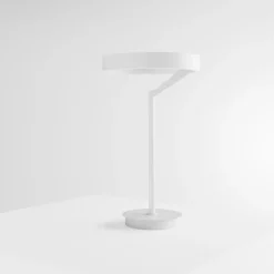Lampade Da Tavolo-Gea Luce criseide lampada da tavolo moderna led 3000k biemissione bianca