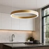 Lampadari Cucina-Gea Luce criseide lampadario led 80w 3000k per tavolo cucina