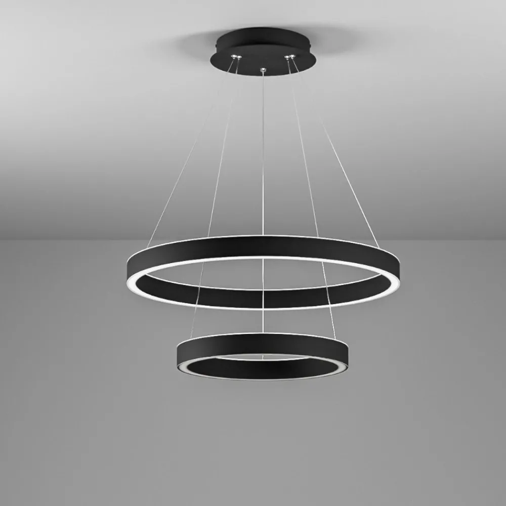 Lampadari Cucina-Gea Luce criseide lampadario cucina led 60w 3000k design minimal