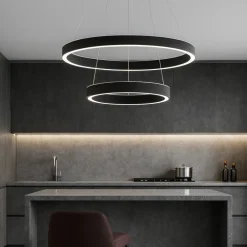 Lampadari Cucina-Gea Luce criseide lampadario cucina led 60w 3000k design minimal