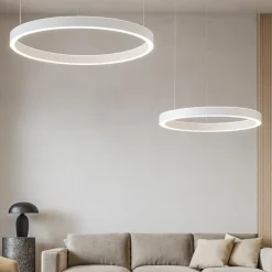 Lampadari Moderni-Gea Luce criseide lampadario moderno led 75w 3000k due luci