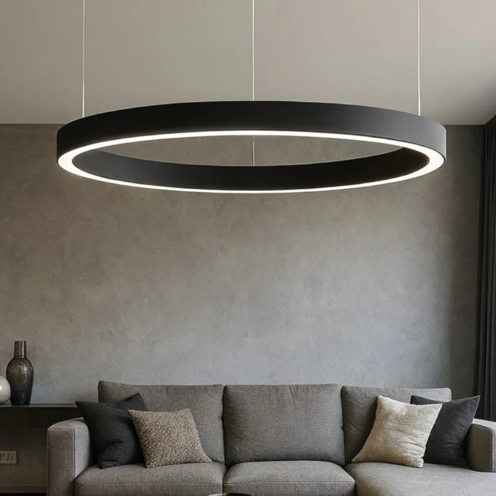 Lampadari Moderni-Gea Luce criseide lampadario moderno led 80w 3000k per salotto