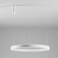 Lampadari Moderni-Gea Luce criseide lampadario led 100w 3000k moderno bianco