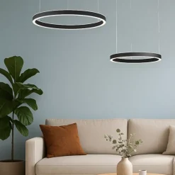 Lampadari Moderni-Gea Luce criseide lampadario moderno led 75w 3000k per soggiorno