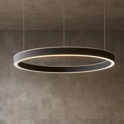 Lampadari Moderni-Gea Luce criseide lampadario moderno led 100w 3000k per salotto