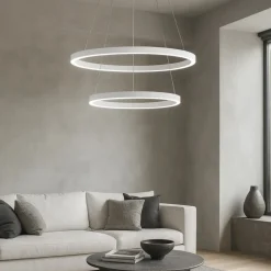 Lampadari Moderni-Gea Luce criseide lampadario moderno led 60w 3000k per soggiorno