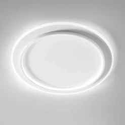 Plafoniere Moderne-Gea Luce dharma plafoniera moderna led 65w 3000k tonda per salotto