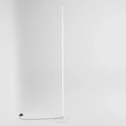 Lampade Da Terra-Gea Luce ebony lampada da terra led 3000k minmalista bianca
