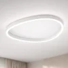 Plafoniere Moderne-Gea Luce ecaris plafoniera bianca per cucina moderna led cct