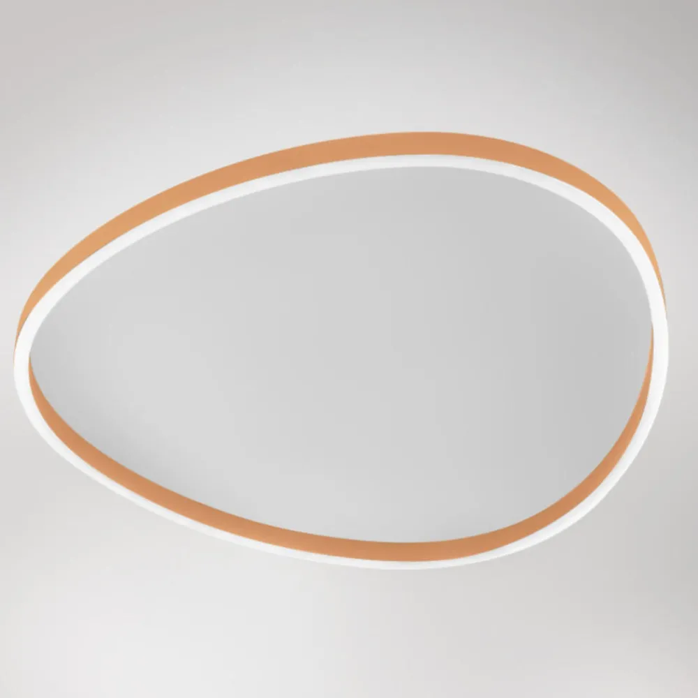 Plafoniere Moderne-Gea Luce ecaris plafoniera design 80cm pesca led 3000k 4000k moderna