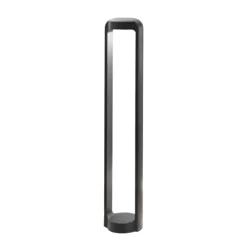 Lampioni Da Giardino-Gea Luce eurus lampione da giardino led 3000k antracite ip65 h80 cm