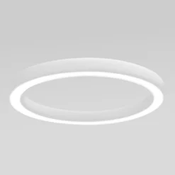 Plafoniere Moderne-Gea Luce flor plafoniera moderna led 80w 3000k rotonda bianca