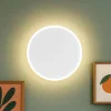 Applique Da Parete-Gea Luce fortuna applique da parete led 28w 3000k bianca moderna