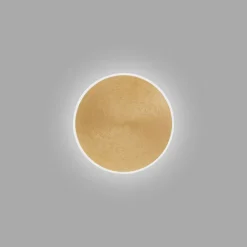 Applique Da Parete-Gea Luce fortuna applique da parete led 28w 3000k colore oro