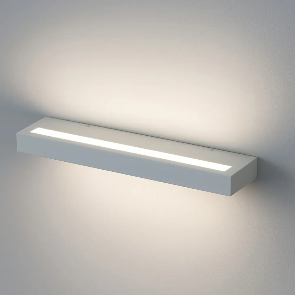 Applique Da Parete-Gea Luce gap applique da parete led 44w 3000k biemissione bianco