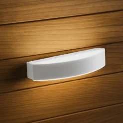 Applique Da Parete-Gea Luce gap applique da parete moderna led 20w 4000k bianco