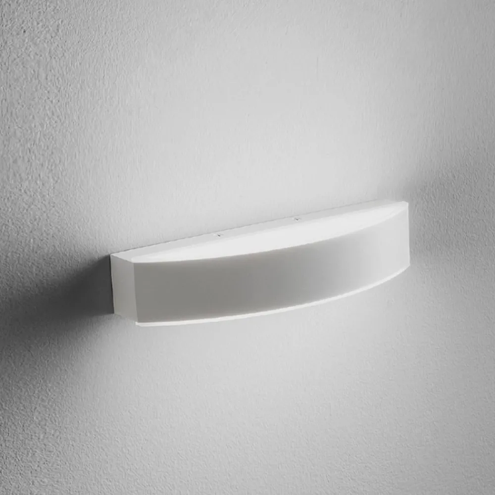 Applique Da Parete-Gea Luce gap applique da parete moderna led 20w 4000k bianco