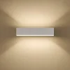 Applique Da Parete-Gea Luce gap applique da parete led 16w 3000k rettangolare