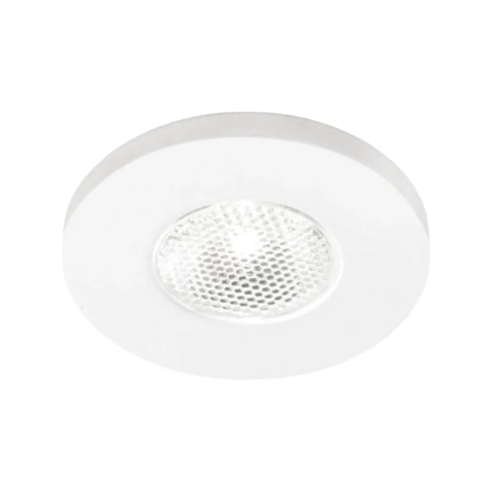 Faretti Da Incasso-Gea Luce glam faretto da incasso a led 3w 4000k rotondo bianco