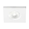 Faretti Da Incasso-Gea Luce glam faretto da incasso led 3w 3000k quadrato bianco