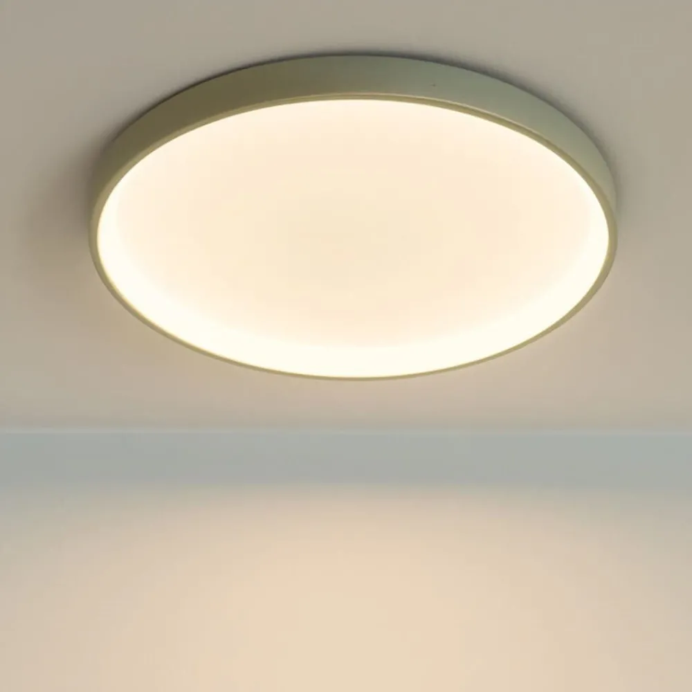 Plafoniere Moderne-Gea Luce krizia plafoniera 80 cm verde salvia led 3000k 4000k