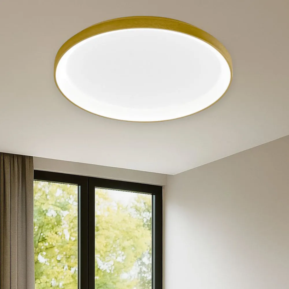 Plafoniere Moderne-Gea Luce krizia plafoniera moderna led 50w 3000k circolare