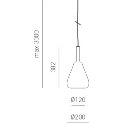 Lampade A Sospensione-Gea Luce lampada a sospensione ofelia per cucina moderna