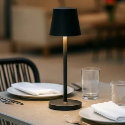 Lampade Da Tavolino Esterno-Gea Luce lampada da tavolino led 3w 3000k ip54 per esterno