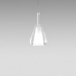 Lampade A Sospensione-Gea Luce lampada ofelia a sospensione vetro trasparente