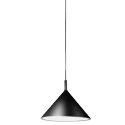 Lampadari Cucina-Gea Luce lampadario da cucina nero cono barbie