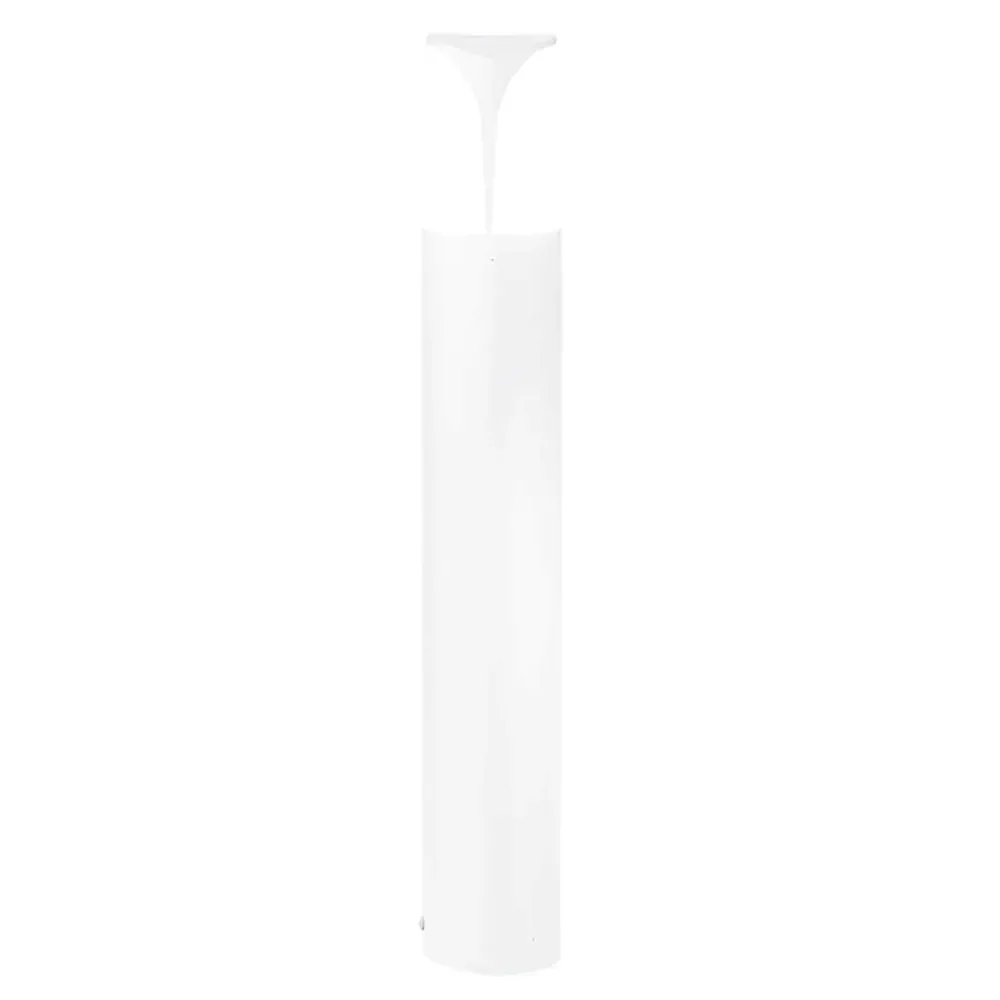 Lampioni Da Giardino-Gea Luce lampioncino da giardino ip44 bianco h80 cm