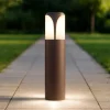Lampioni Da Giardino-Gea Luce lampioncino da giardino ip44 marrone h30 cm
