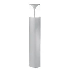 Lampioni Da Giardino-Gea Luce lampioncino da giardino ip44 grigio h50 cm