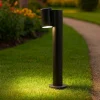 Lampioni Da Giardino-Gea Luce lampione da giardino orientabile ip65 antracite h45 cm