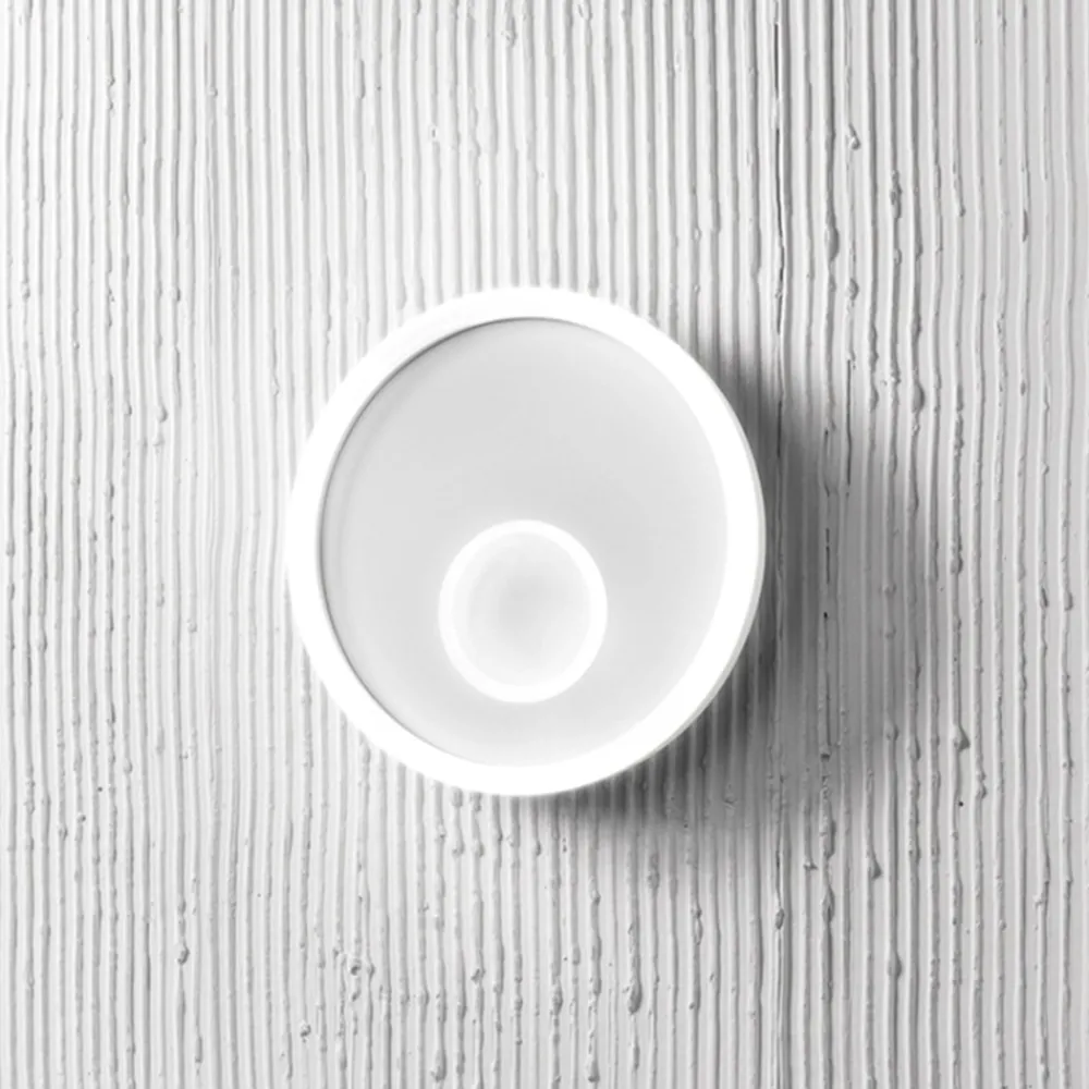 Plafoniere Moderne-Gea Luce melania plafoniera moderna led 50w 3000k circolare bianca