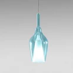 Lampade A Sospensione-Gea Luce ofelia lampada a sospensione per camera da letto in vetro
