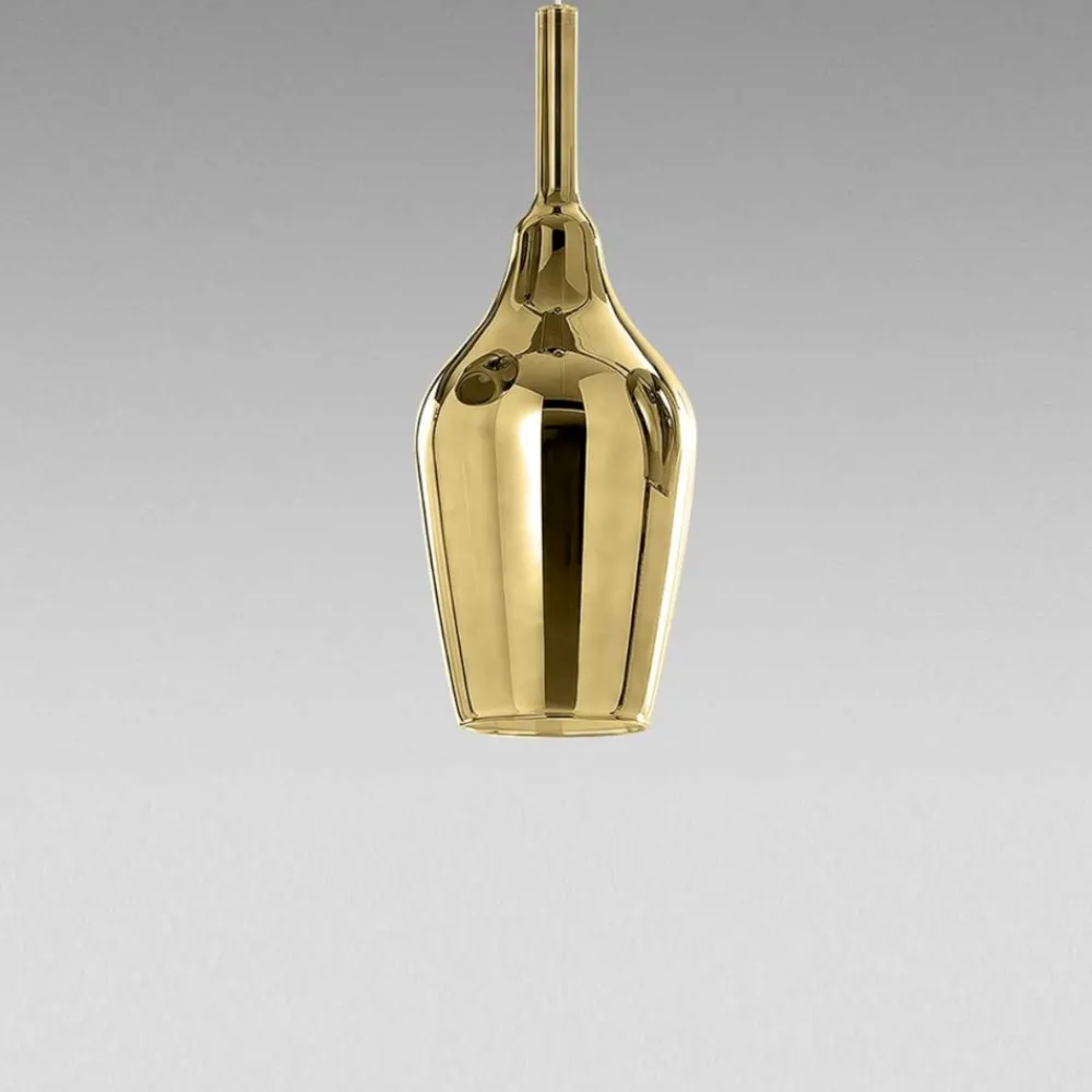 Lampade A Sospensione-Gea Luce ofelia lampada a sospensione da cucina colore oro