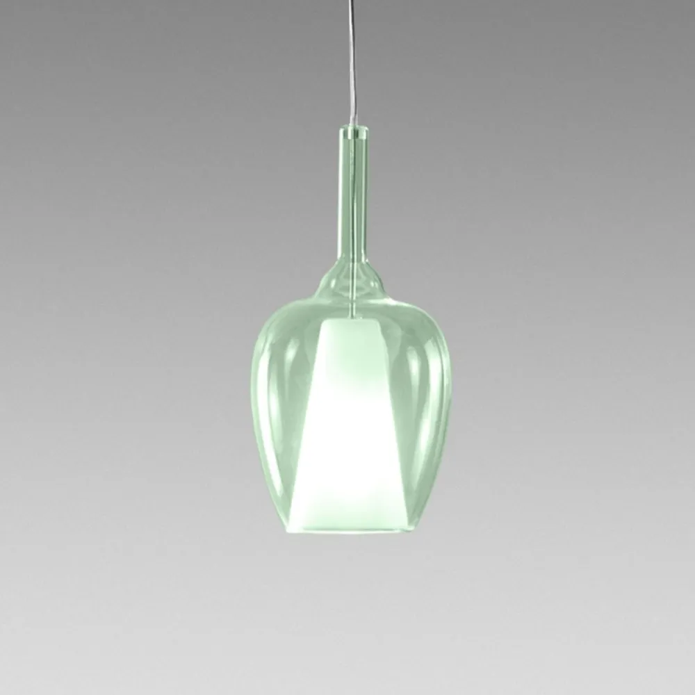 Lampade A Sospensione-Gea Luce ofelia lampada a sospensione per cucina moderna in vetro
