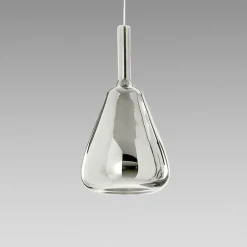 Lampade A Sospensione-Gea Luce ofelia lampada a sospensione per tavolo cucina colore cromo