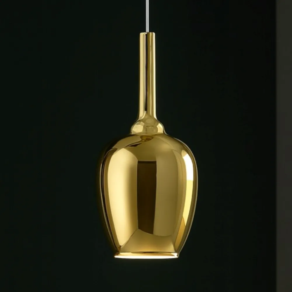 Lampade A Sospensione-Gea Luce ofelia lampada a sospensione per tavolo cucina colore oro
