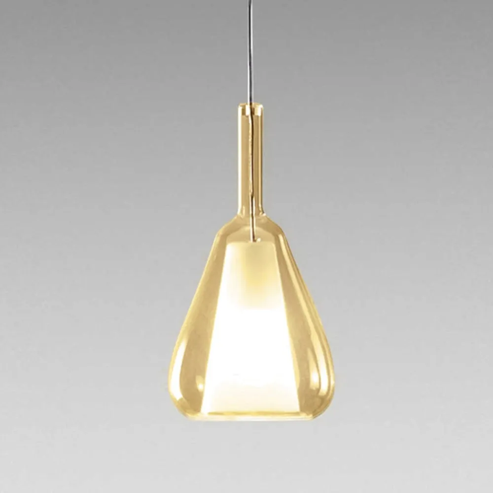 Lampade A Sospensione-Gea Luce ofelia lampada a sospensione portalampada in vetro