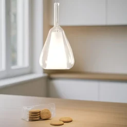 Lampade A Sospensione-Gea Luce ofelia lampada a sospensione vetro trasparente