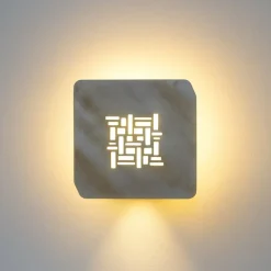 Applique Da Parete-Gea Luce pixel applique da parete led 25w 3000k design originale