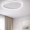 Plafoniere Moderne-Gea Luce plafoniera ecaris bianca per camera da letto led biemissione cct